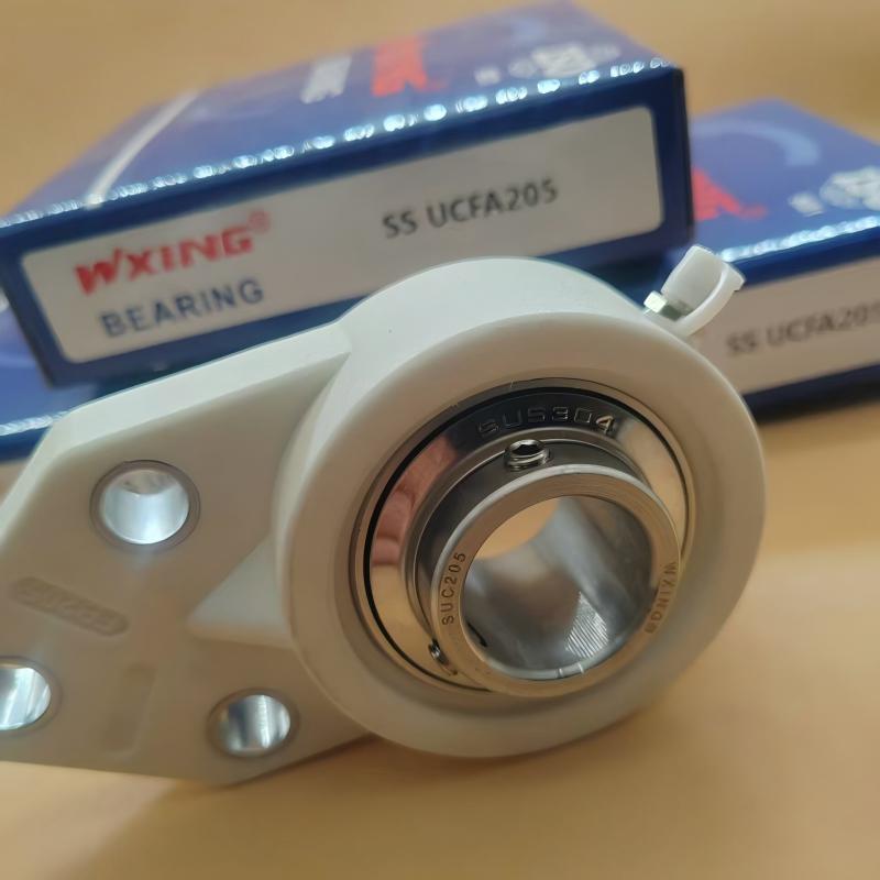 SS UCFA205 із зовнішнім сферичним кульковим підшипником
